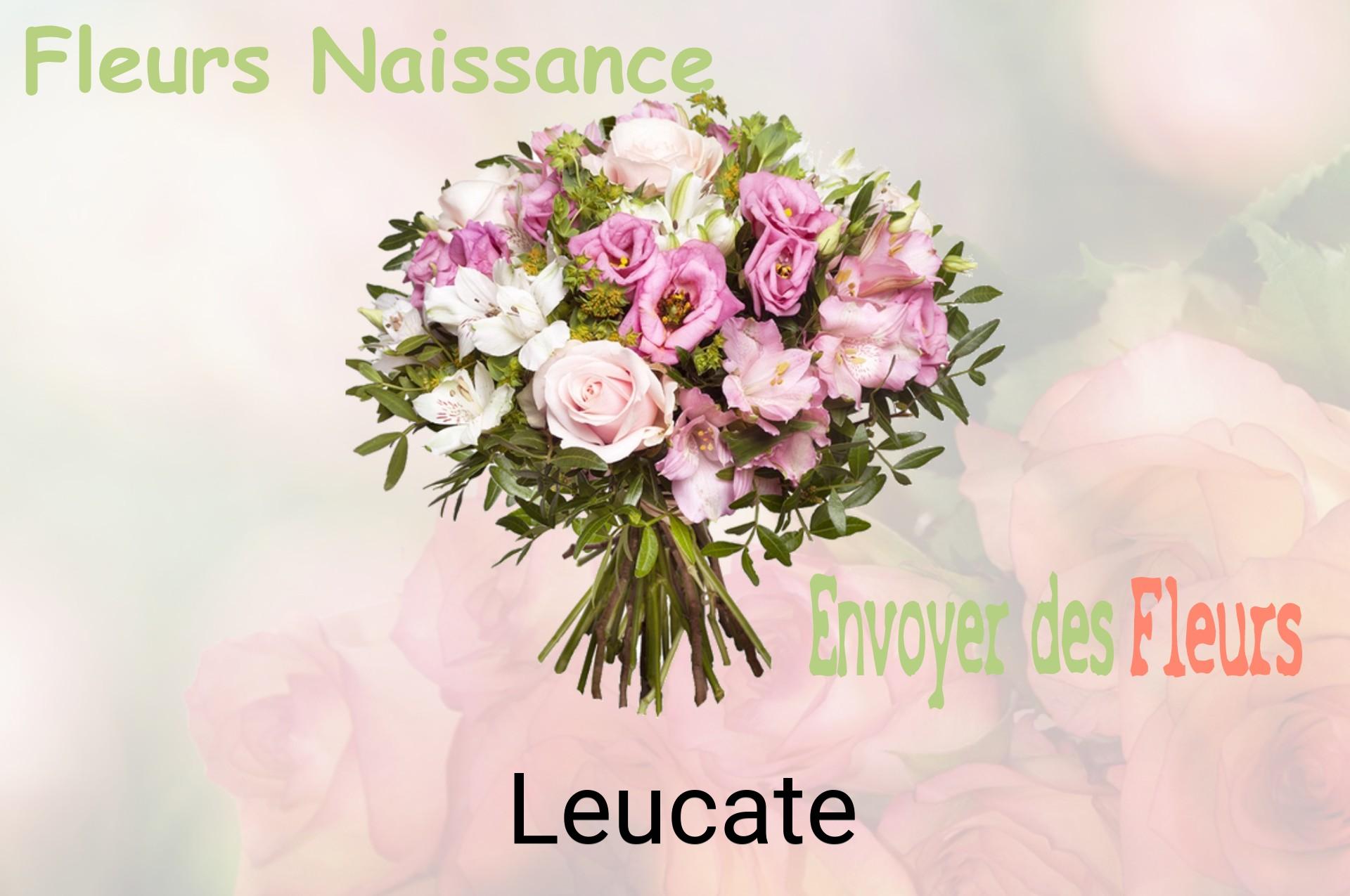 Bouquet de fleurs de naissance livré à Leucate